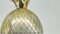 Ananas in ottone placcato in argento, anni '60, Immagine 5