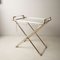 Cart in Worked Glass and Brass with Removable Tray by Barovier & Toso, 1950s 6
