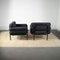 Tubular Metal Structure & Fabric LC2 Lounge Chairs by Le Corbusier, 1970s, Set of 2 4
