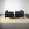 LC2 Sessel mit Gestell aus Metallgestell & Stoffbezug von Le Corbusier, 1970er, 2er Set 5