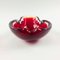 Mid-Century Sommerso Murano Glass Bowl attributed to Flavio Poli, Italy, 1960s, Image 3