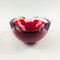 Mid-Century Sommerso Murano Glass Bowl attributed to Flavio Poli, Italy, 1960s, Image 2