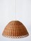 Mid-Century Modern Scandinavian Rattan Pendant Lamp, 1960s 6