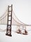 Decorazione da parete Golden Gate Bridge in rame patinato, anni '70, Immagine 5