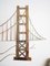 Decoración de pared de puente Golden Gate de cobre patinado, años 70, Imagen 8