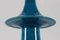 Lámpara de mesa escultural danesa en azul turquesa de Kähler + Poul Erik Eliasen, años 60, Imagen 4