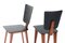 Mahogany and Black Lacquer Chairs by André Sornay, 1960s, Set of 2 4