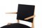 Beech and Linen Armchairs attributed to Maurice Pré, 1950, Set of 2, Image 8