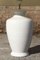 Large White Earthenware Table Lamp by Alvino Bagni, Italy, 1970s 6