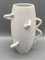 White Ceramic Vase Deabaltea by Alessandro Mendini for Zanotta, Italy 1986, Image 4