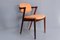 Moderner dänischer Vintage Palisander Stuhl Modell 42 von Kai Kristiansen von Schou Andersen, 1960er 1