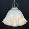 Vintage Murano Glass Handkerchief Pendant Lamp, Italy, 1970s 4