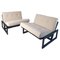 Mid-Century Lounge Chairs Carlotta attributed to Scarpa for Cassina, Italy, 1960s, Set of 2 1