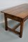 19th Century French Farmhouse Dining Table in Oak and Chestnut 3