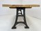 Industrial Wood and Steel Table, 1950s, Image 8