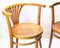 Model 28 Desk Chairs attributed to Thonet, 1900s, Set of 2, Image 2