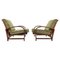 Art Deco Adjustable Lounge Chairs, 1930s, Set of 2 1