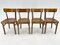 Wooden Chairs from TON, Former Czechoslovakia, 1960s, Set of 4 3
