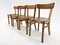 Wooden Chairs from TON, Former Czechoslovakia, 1960s, Set of 4 13