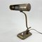 Lámpara de mesa o escritorio ajustable, años 40, Imagen 7