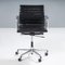 Chaise de Bureau EA 117 Alu en Cuir Noir par Charles & Ray Eames pour Vitra, 1990s 2