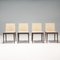 Beige Leather EL Dining Chairs attributed to Antonio Citterio for B&B Italia / C&B Italia, 2010s, Set of 4 2