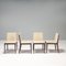 Beige Leather EL Dining Chairs attributed to Antonio Citterio for B&B Italia / C&B Italia, 2010s, Set of 4, Image 3