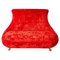 Vintage Bretz Iconic Red Loveseat Sofa, Germany, 1995, Image 1