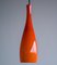 Tall Glass Pendant from Jacob Bang, 1963 6