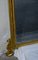 Console or Dressing Table with Marble Top and Carved Gilt Wood Mirror 18