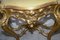 Consolle o toeletta con ripiano in marmo e specchio in legno dorato intagliato, Immagine 35