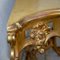 Consolle o toeletta con ripiano in marmo e specchio in legno dorato intagliato, Immagine 60