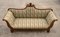 Charles X Walnut Sofa, Italy, 1820s 4