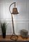 Bohemian Modernist Italian Bamboo Rattan Tall Floor Lamp 2