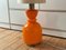 Lampadaire Vintage en Verre Opalin Orange, 1970s 3