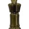 Handcrafted Dark Glass Liqueur Bottle, France, 1940s 5