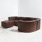 Ds11 Modular Leather Sofa Sections & Ottoman from de Sede, 1970s, Set of 6, Image 1