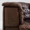 Ds11 Modular Leather Sofa Sections & Ottoman from de Sede, 1970s, Set of 6, Image 6