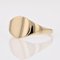 Modern 18 Karat Yellow Gold Flat Ring 3