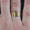 Bague Plate Moderne en Or Jaune 18 Carats 5