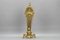 Antiker Französischer Klappbarer Pfauen Fan Kaminschirm aus Messing & Bronze, 1920er 15