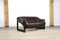 MP-097 Living Room Set in Dark Brown Leather from Percival Lafer, 1960s, Set of 4, Image 12