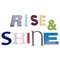 Vintage Rise & Shine Shop Sign, Image 1