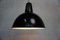 Vintage Industrial Ceiling Lamp in Enamel, 1950s, Image 3