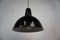 Lámpara de techo industrial vintage de esmalte, años 50, Imagen 1