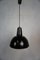 Vintage Industrial Ceiling Lamp in Enamel, 1950s 6