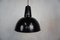 Vintage Industrial Ceiling Lamp in Enamel, 1950s 8