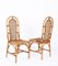 Stühle aus Bambus & Wiener Stroh von Vivai Del Sud, Italien, 1970er, 4er Set 3