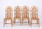 Bamboo & Vienna Straw Chairs from Vivai Del Sud, Italy, 1970s, Set of 4 14