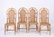 Chaises en Paille et Bambou de Vivai Del Sud, Italie, 1970s, Set de 4 14